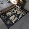 Kanye Album Cover Rug Design suitable as a non-slip mat for the living room or bedroom sofa