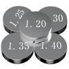 208 buc Piese Motocicletă Kit Reglabil de Shim-uri pentru Supape 9.48mm pentru HONDA SUZUKI YAMAHA KAWASAKI Shim-uri Supape 9.48 mm 1.20mm ~ 4.00mm