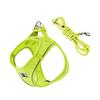 Dog Harness Leash Set for Small Medium Dog Adjustable Reflective Puppy Cat Harness Pet Vest Chihuahua Dachshund Outdoor Walking