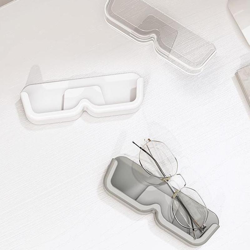 Wall-Mounted Glasses Holder Eyeglasses Storage Box Glasses Display Rack Sunglasses Display Holder Bedside Storage Rack