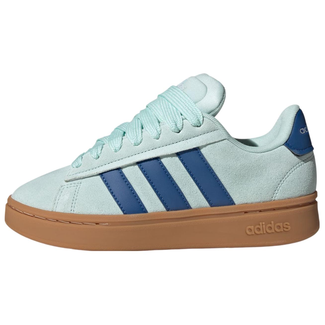 adidas Grand Court Alpha Halo Mint Royal Gum Women Sneakers Green Royal-Blue JI1718 38⅔
