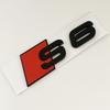 2026 3D ABS Chrome Black Logo S3 S4 S5 S6 S7 S8 Emblem Car Trunk Badge Sticker For Audi 8Y 8P 8V B6 B8 B9 8T C4 C6 C7 C8 Accessories