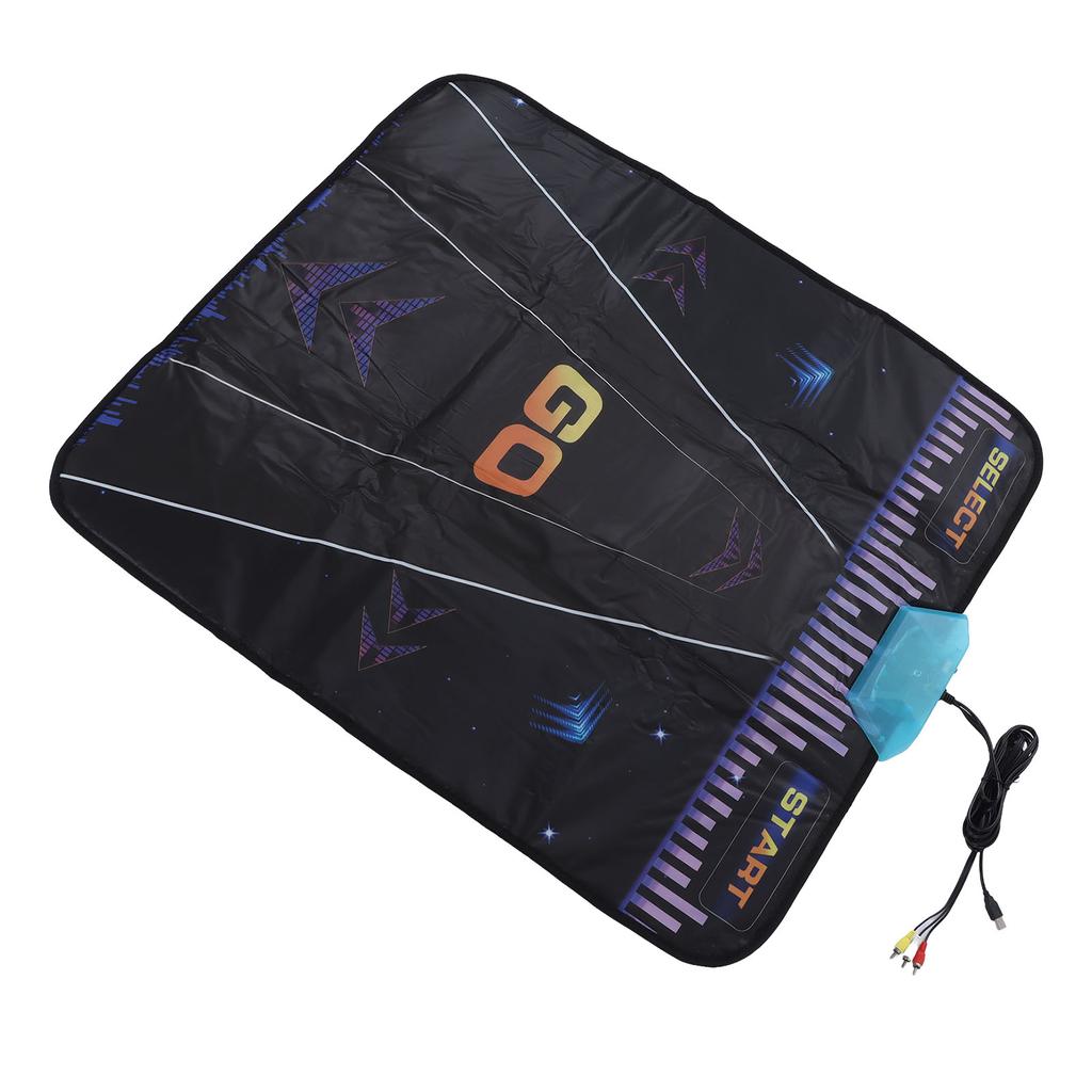 Single Person Dance Mat Remote Control High Definiition PC TV AV Cable Musical Dancing Mat for