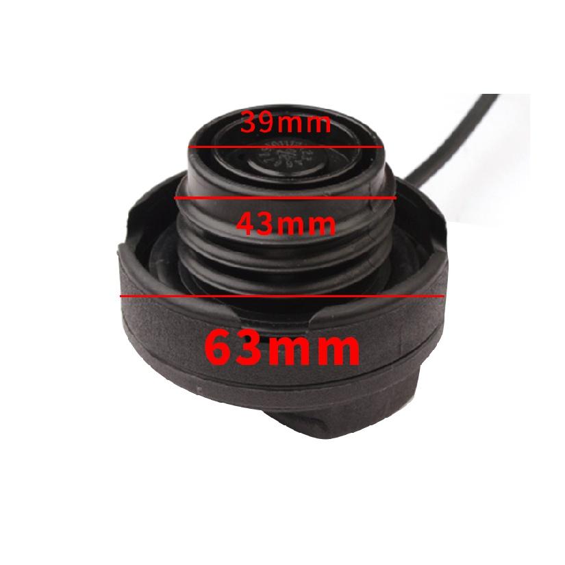 For VW Golf 6 7 Jetta (Sagitar) Touareg Passat CC  Fuel Tank Inner Cover Plastic Seal Gasoline Tank Cap