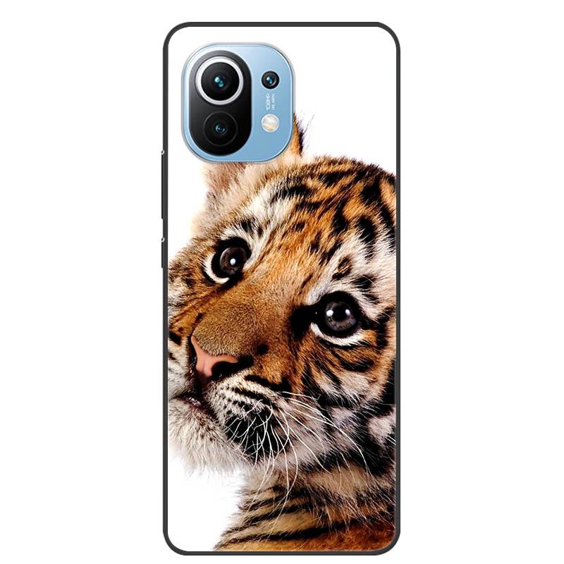 For Xiaomi 11 Lite 5G NE Case Protective Silicone TPU Phone Cases for Xiaomi Mi 11 Lite 5G Shockproof Covers 11Lite Soft Fundas
