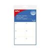 Étiquettes Congélateur - Apli - Blanc - 34 X 53 Mm - Brillant - Coins Arrondis