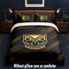 Wigan Warriors Design Bed Bedding Set 1 Duvet Cover + 2 Pillowcases Soft Breathable Household Bed Linens