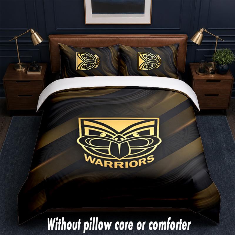 Wigan Warriors Design Bed Bedding Set 1 Duvet Cover + 2 Pillowcases Soft Breathable Household Bed Linens