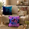 Singer PPink PPantheress Cushion Cover Soft Short Plush SkinFriendly Cushion Case for MultiScene Use