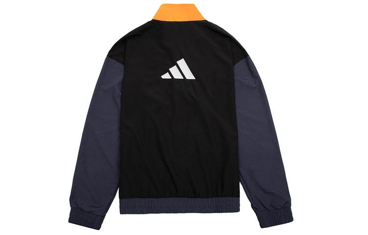 adidas Jackets Men's Black Stand Collar Moderate Other H58333