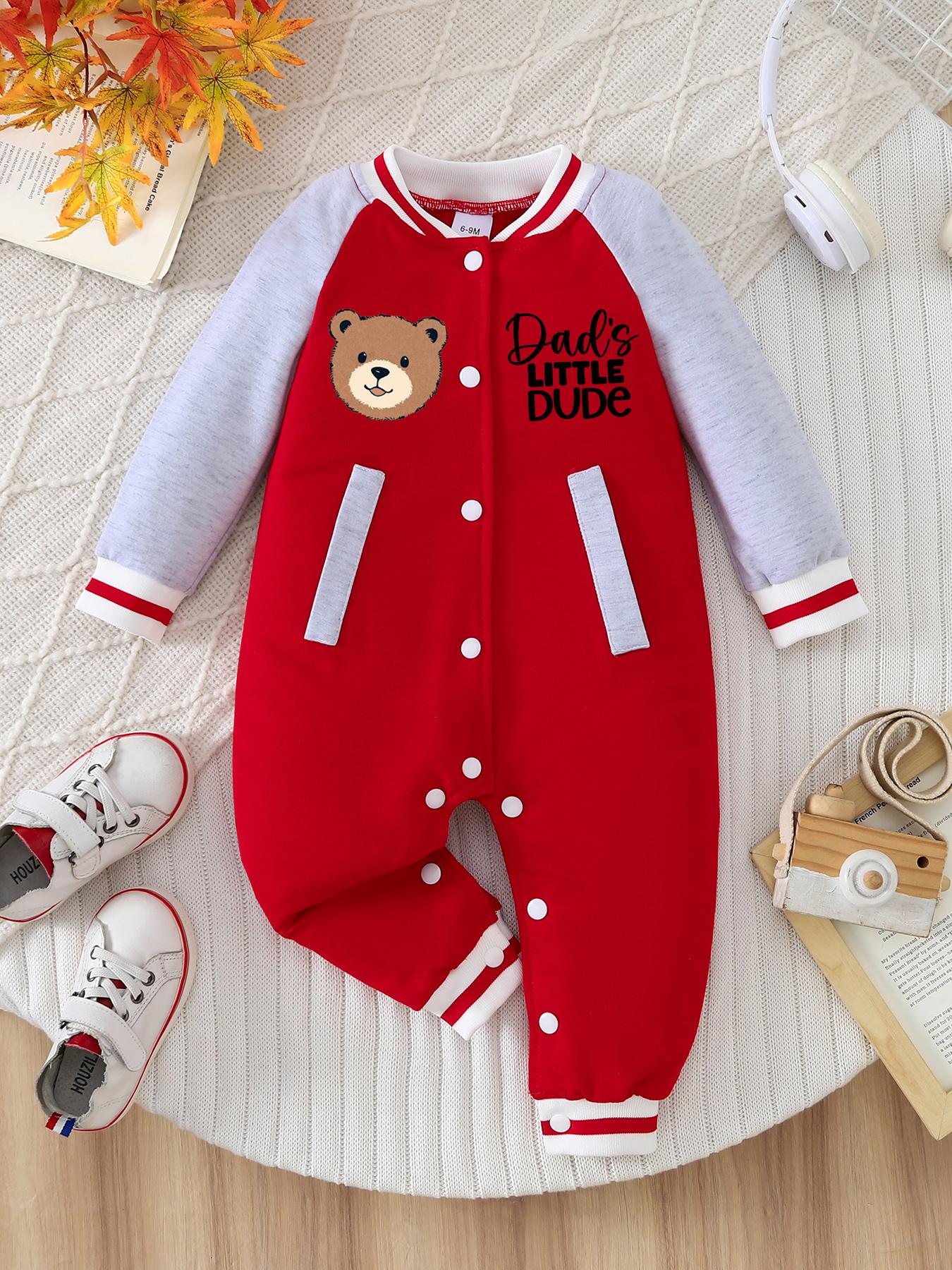 

Наряд для девочек Пижама с длинным рукавом с принтом 9M красный