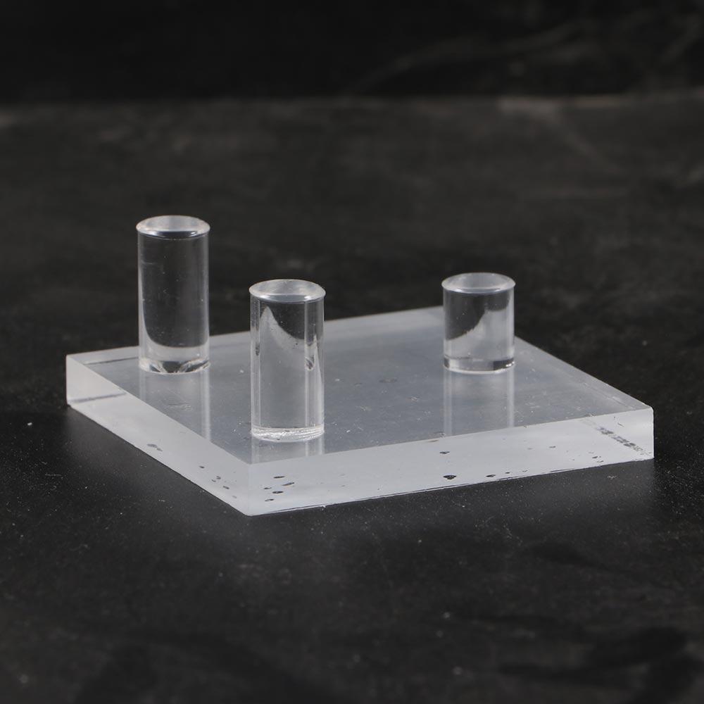 Clear Display Easel Stand Acrylic Coral Holder Organizer Accessories Display Holder  Collectibles
