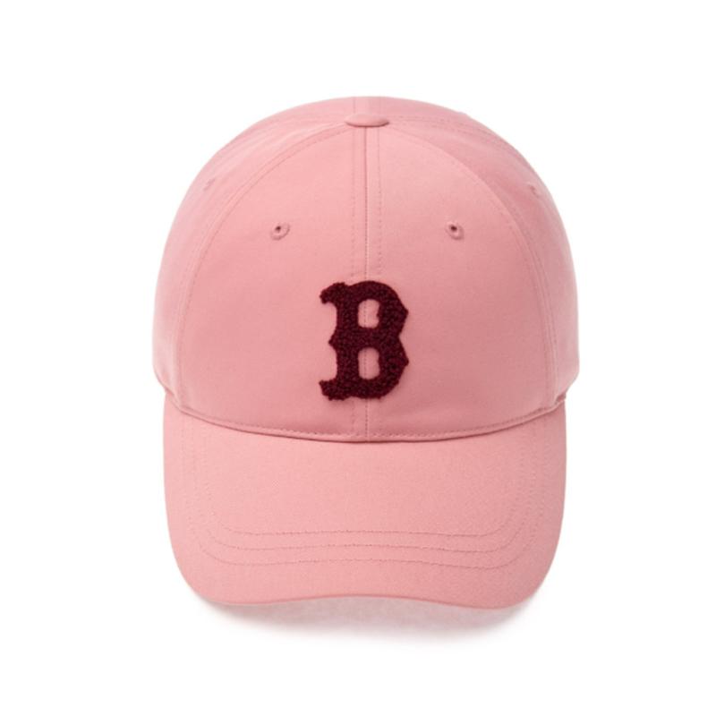 MLB Polyester Baseball Caps Unisex Pink Fashion 3ACPVF44N-43PKM