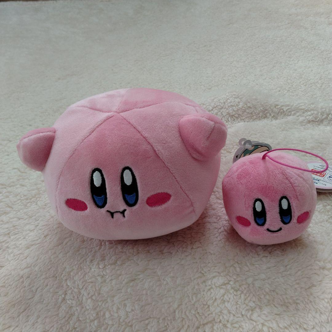 Kirby s Dream Land Fluffy Plush Face Mascot