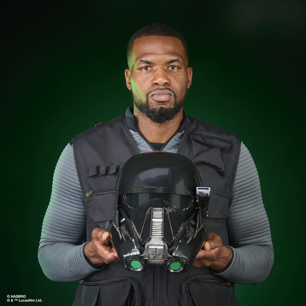 Hasbro Star Wars Black Series Imperial Death Trooper Premium Electronic Rogue A Star Wars Story Roleplay Ages 14 and Authentic Helmet, One Item, Up,