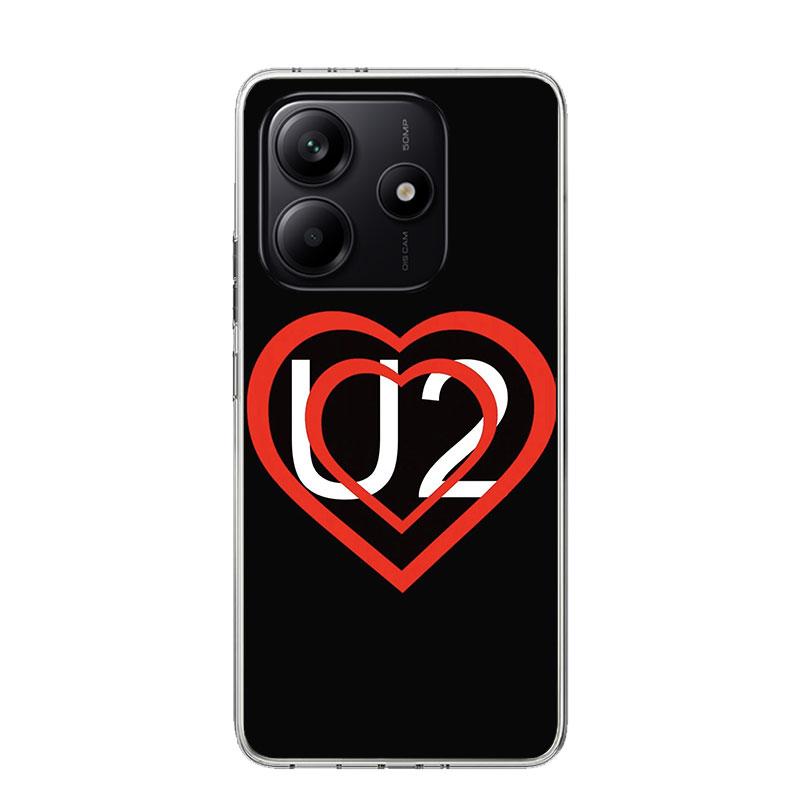 

Band U-U2 Rock Phone Case For Xiaomi Redmi Note 15 14 13 12S 12 Pro Plus 11S 11E 11 11T 10S 10 Art Soft Pattern Cover Redmi Note Redmi Note 11E Pro