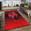 1pc Ladybug (5) Design Area Rug - Non-Slip, Soft & Cozy Floor Mat for Living Room, Bedroom, Office - Indoor/Outdoor Decorative Carpet