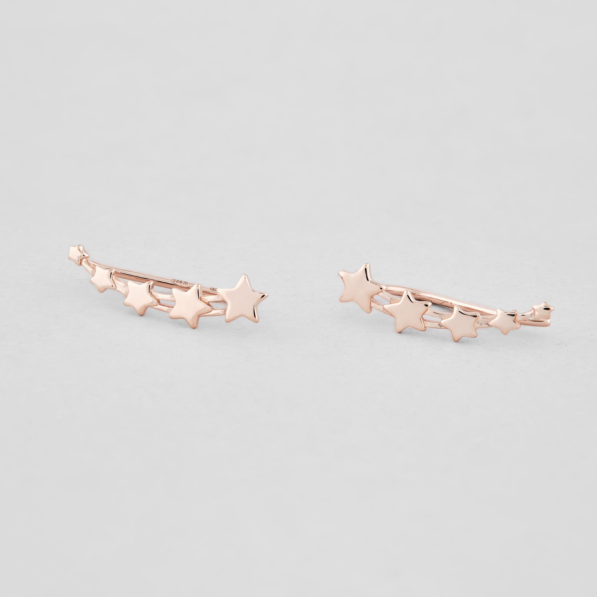 

Срібна каблучка з позолотою Зіркова ніч золотистий