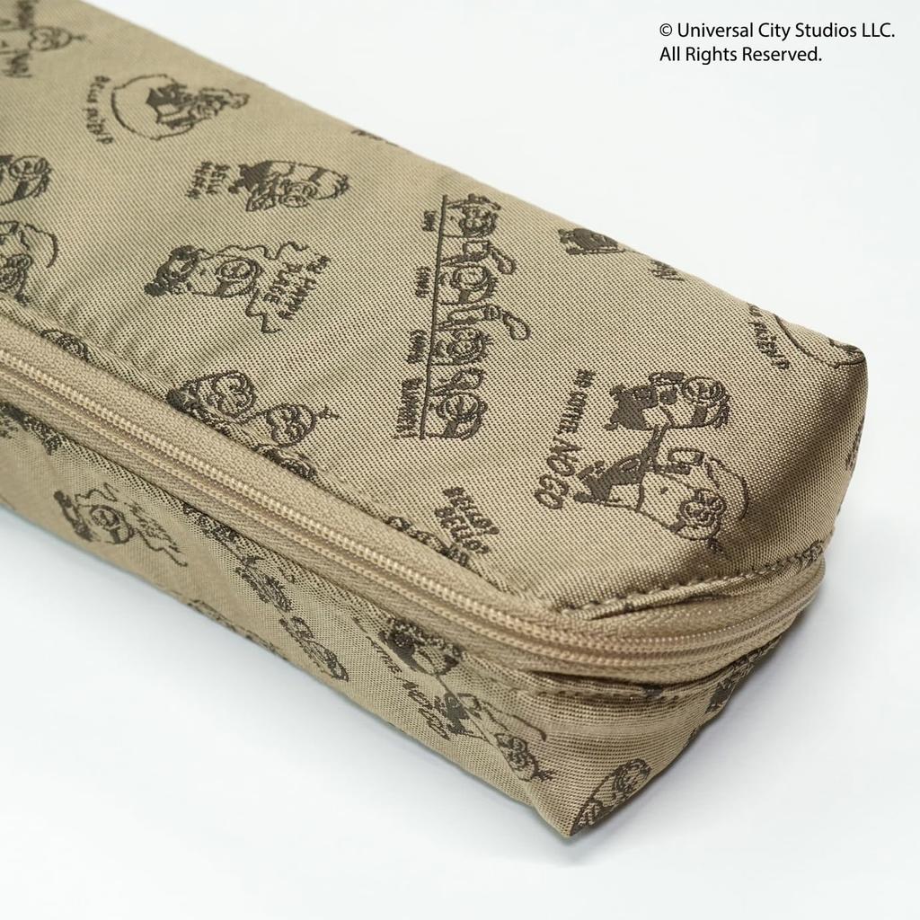 Minion Character PACAPO Pouch (Coffee Pattern, Ginger Beige) UND49299E Beige