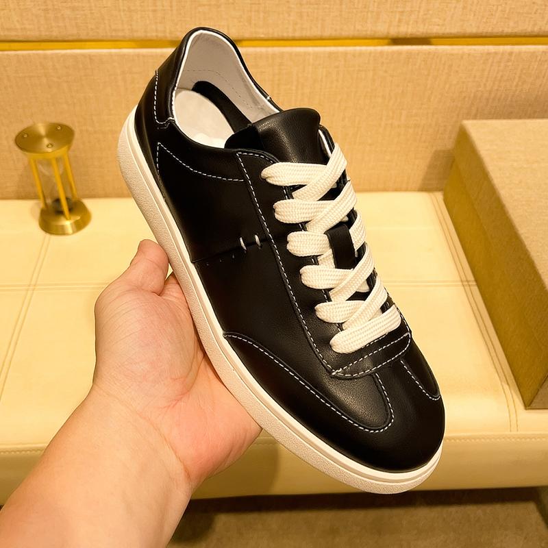 Fashion Genuine Leather Casual Shoes British Stylish Sneakers Classic Mens Skateboard Footwear New Trendy Male Tenis Masculino Trainers