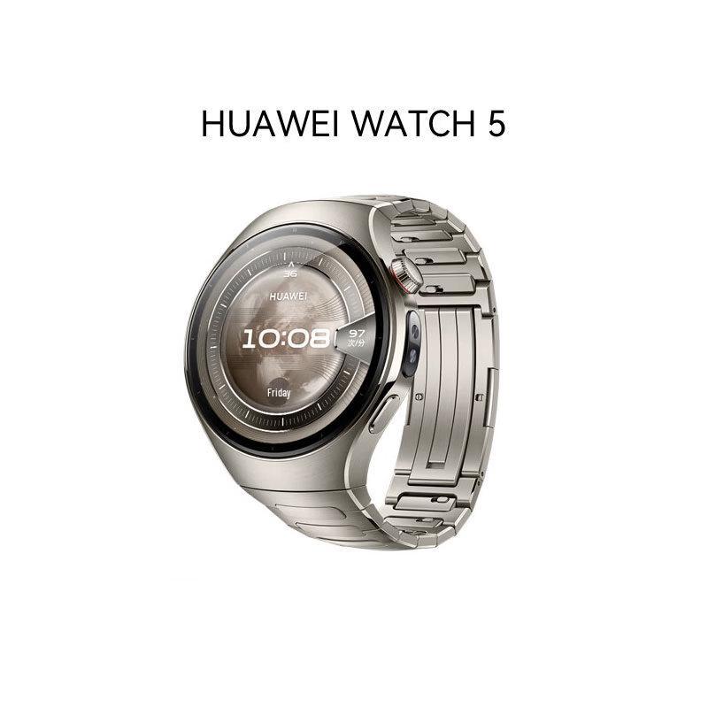 HUAWEI WATCH 5 46mm Premium Titanium Smartwatch (CN version)