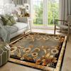 Luxuriöser Teppich mit rutschfester Rückseite Chrysanthemen-Design Perfektes Wohnzimmer Schlafzimmer Gewerbeflächen Langlebige Leicht zu reinigende Matte