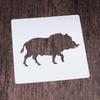 Reusable Animal Painting Stencils Various Pattern Silhouette DIY Craft Templates On Wood Wall Paper Card Canvas Door 9x