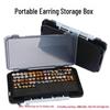 Portable Sequined Multi-Use Box: Lures, Baits, Flies, Earrings, Jewelry