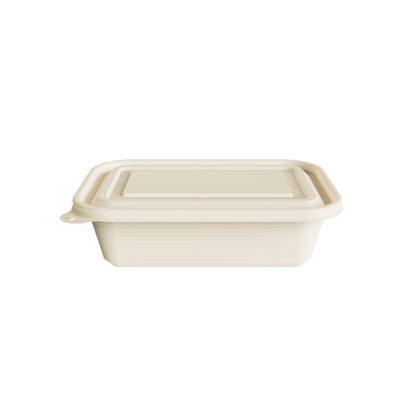 Disposable Biodegradable Corn Starch Meal Box, 300 Sets