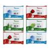 Origami Wet Wipes/Wet Tissue/Wet Facial Tissue - 15 X 20 Cm - 25 Pulls Per Pack - Pack of 6-150 Wipes - Assorted Fragrances