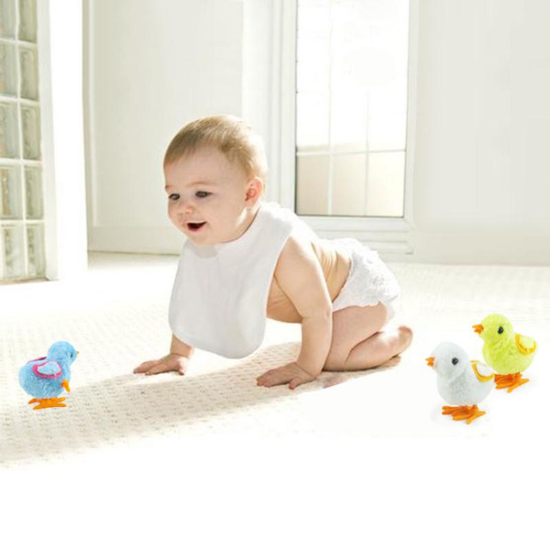 Cartoon Chick Wind Up Clockwork Toys Baby Boys Girls Koupání zvířat dárek