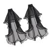 Viktorianische lange Tüllärmel für Damen Hochzeitskleid Chiffon Abnehmbare Handschuhe Halloween Renaissance Kostüm Cosplay