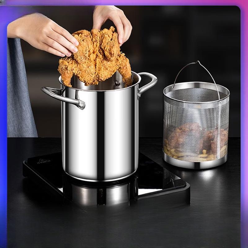 

ZISIZ Multi-function Deep Fryer Pot