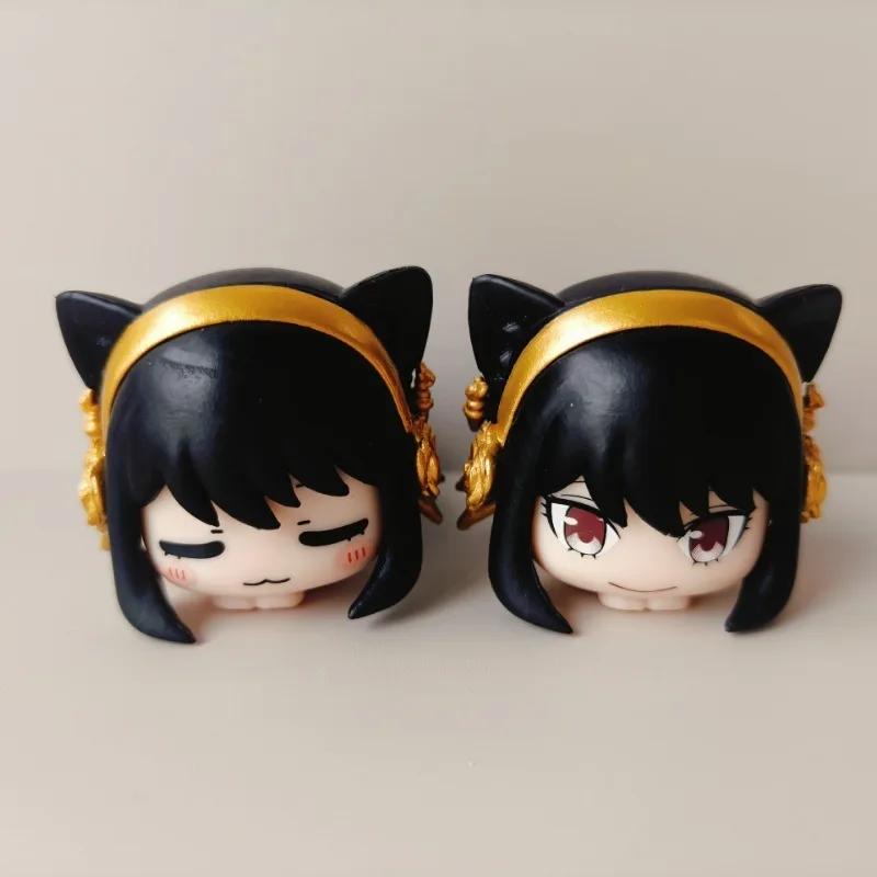 Spy Family Loid Forger Figure Cute Yor Statues Anya Action Figurine Decor Desk Decoration Table Accessories X PVC Poseable Articulated Scale Detailed