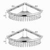 Chrome Bathroom Towel Rack Set