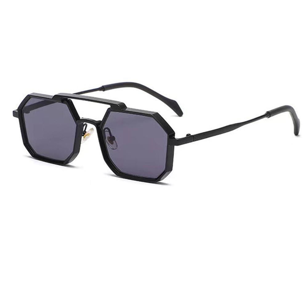 Sunglasses Large Frame Metal Sunglasses Sun Glasses Double Beam Eyewear For Travel Men & Women Outdoor