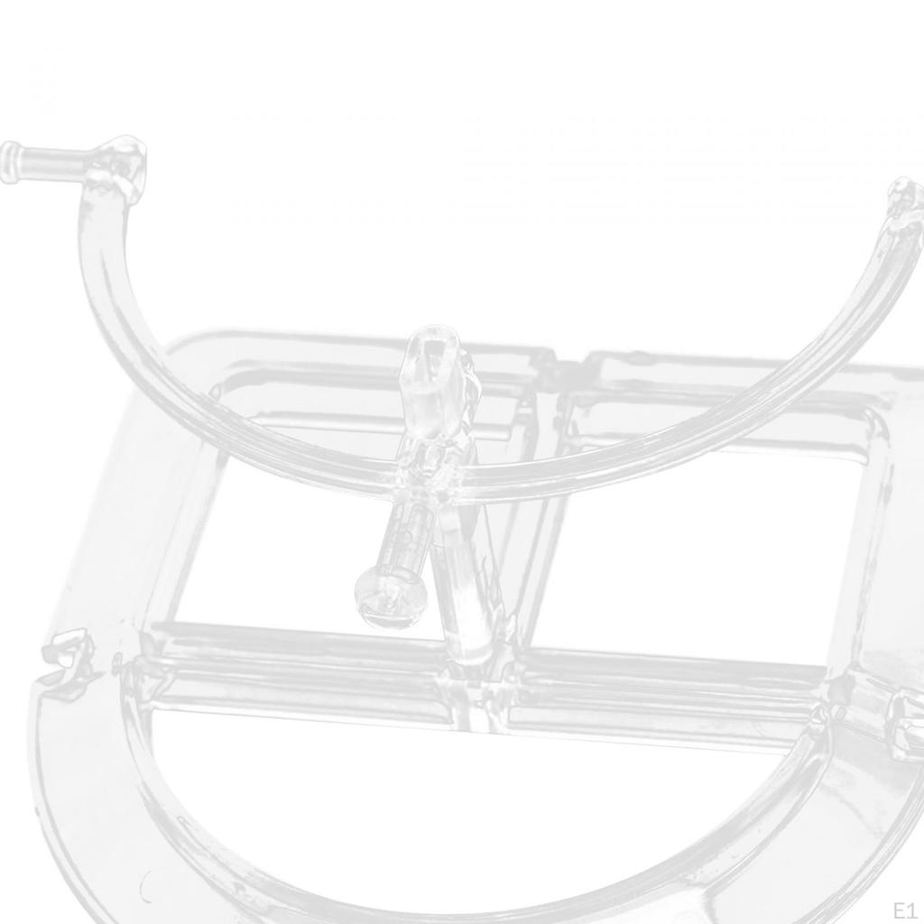 Acrylic Eyeglasses Holder Stand Sunglasses Rack Decorative Eyewear Glasses Organizer