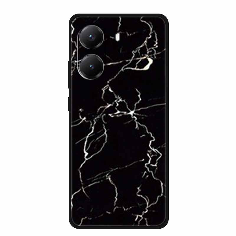 Funda For Poco X7 Pro Cases Marble Painted Silicone Back Cover for Poco X7 Pro Protective Shockproof Cool Capa Poco X7Pro Bumper