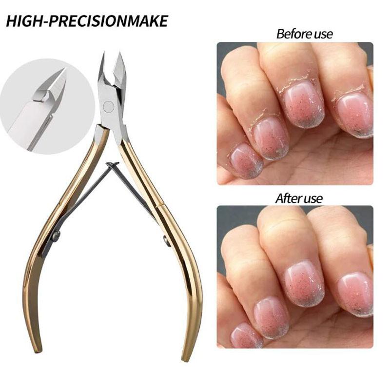 Nail Cuticle Nipper Dead Skin Remover Scissor Stainless Steel Tweezer Clipper Manicure Professional Tool Trimmer
