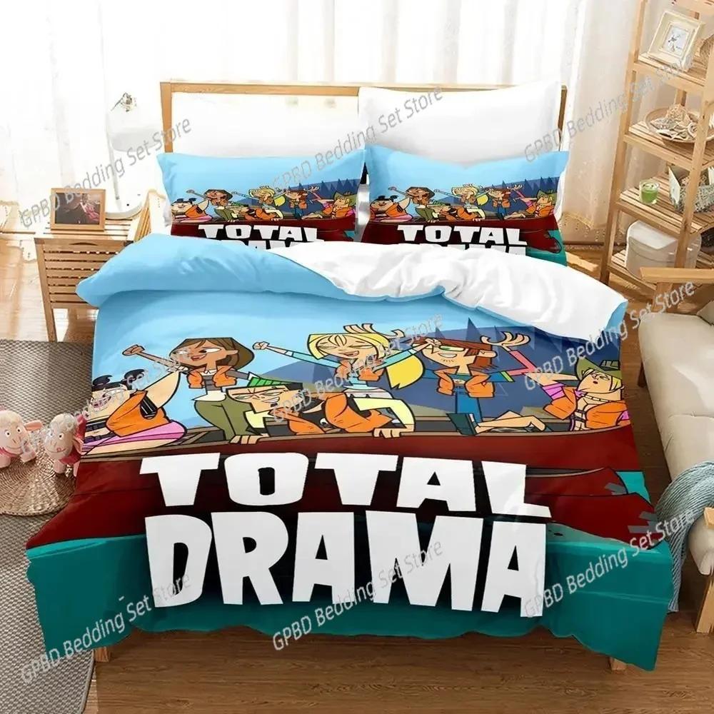 

Comforter New Total Drama Bedding Set For Bedroom Soft Modern S Comefortable Kids And Comforter (quilt)-EU Single(135*200cm)3pcs