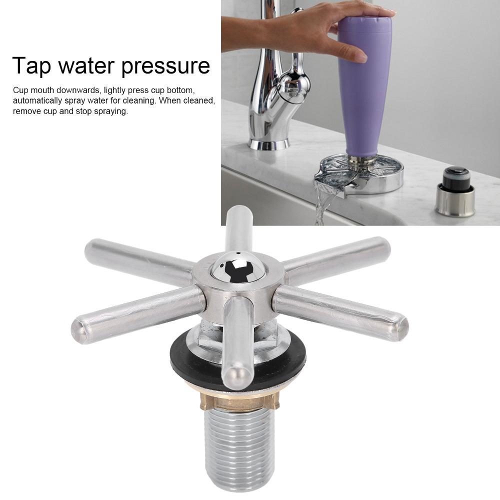 Stainless Steel Glass Rinser Head Rinser Parts Bar Glass Rinser Automatic Automatic Cup Washer Pub