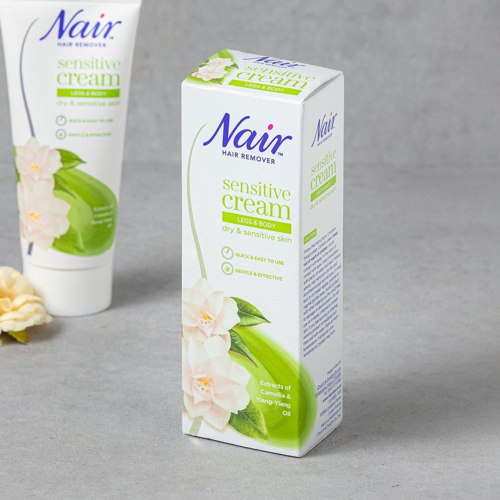

Крем для удаления волос на чувствительной коже NAIR 200 мл