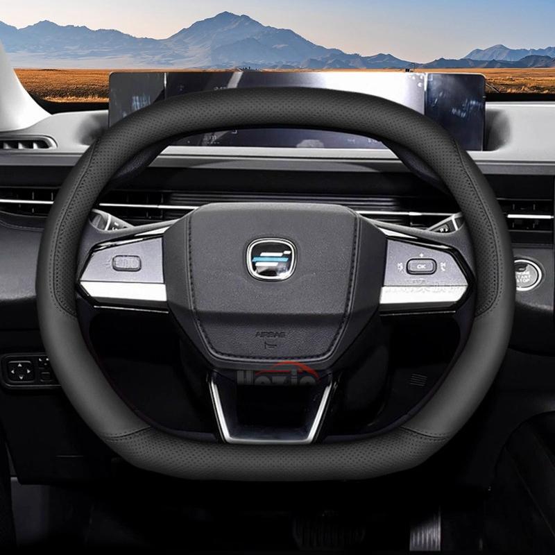 Leather Car Steering Wheel Cover for Changan Eado Plus UNI-V UN-K UNI-S CS55 PLUS Interior Accessories 2025 2026