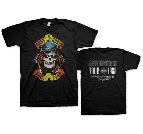 Vintage Rock 100% Cotton T-shirt Mens Tees Tops Band 100% Cotton T-shirt Mens Womens Tees Tops and Concer100% Cotton T-shirt Mens Womens Tees Tops M