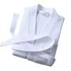 Unisex Long Pure Cotton Terry Bathrobe – Absorbent, Quick-Dry, Thickened for Men and Women.