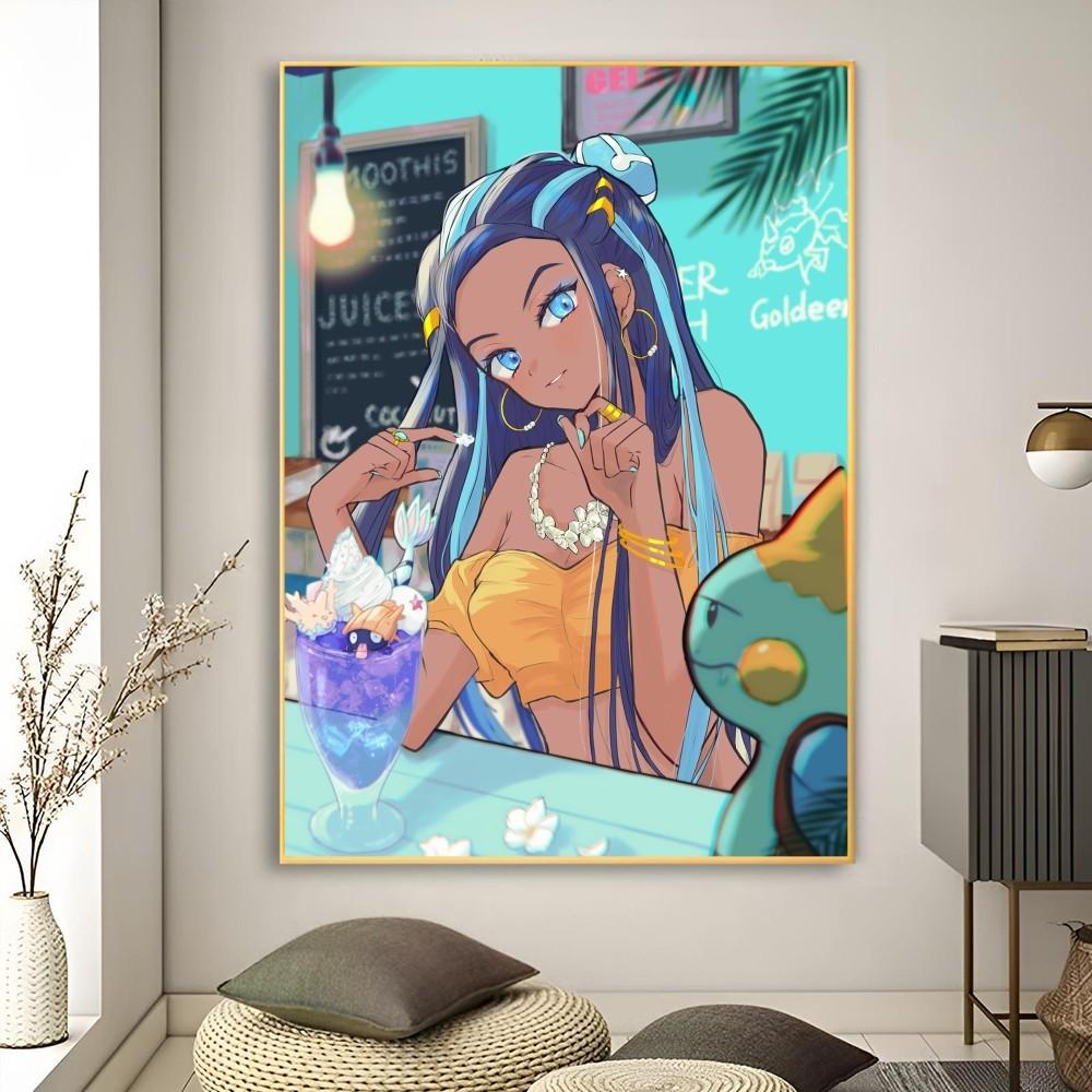 Nessa Animation P- Poster Poster Art Print Bar Living Room Furniture Decor