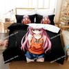 Anime Yami To LOVE Ru Bettwäscheset Bettbezug Bettset Steppdecke Kissenbezug Bettdecke King Queen Größe Jungen Erwachsene Heimtextilien