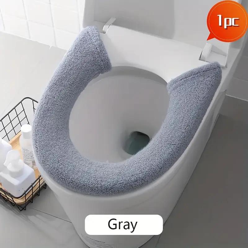 

3pcs Thick Toilet Seat Cushion Cover, Comfortable Bathroom Accessory, Durable Toilet Seat Cushion Cover for Bathroom Toilets