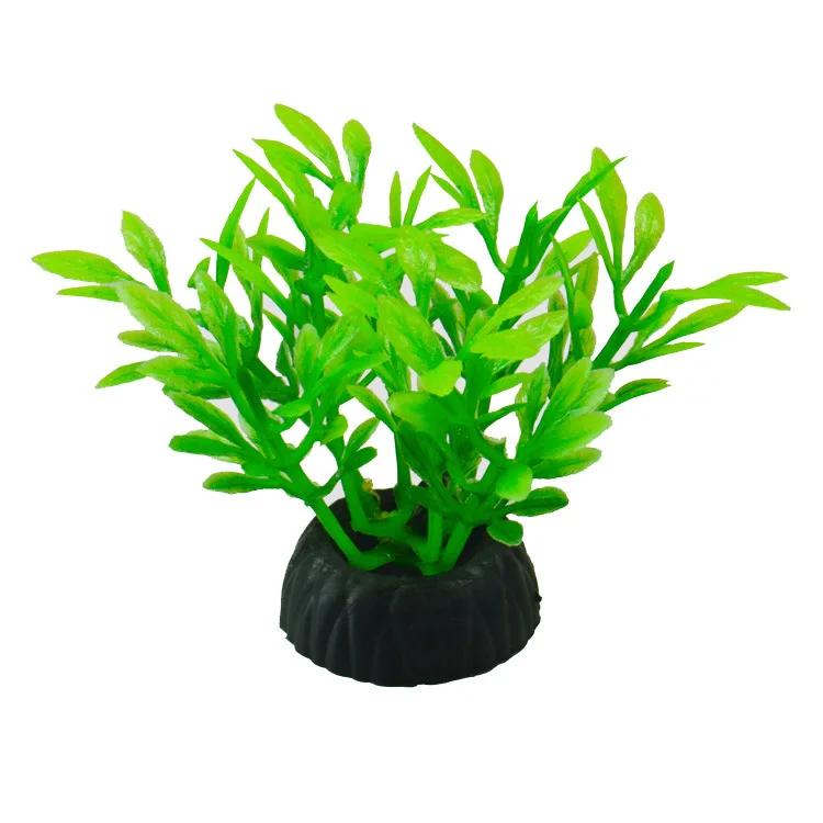 Artificial Aquarium Decorative Aquatic Plants Simulation Water Weeds Ornament Fish Tank Grass Decoration Accessories