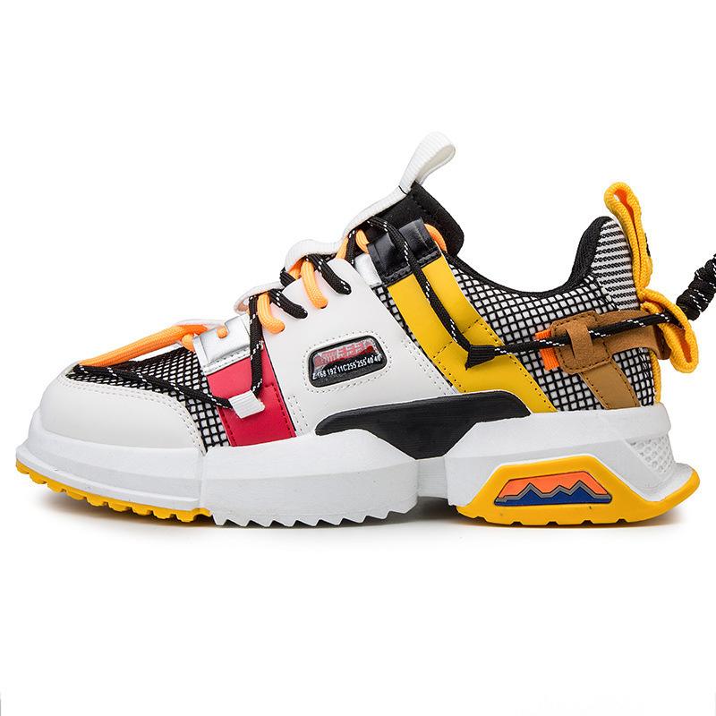 Fashion Men's Casual Sneakers Spring Autumn Sneakers Breathable Men Shoes Lace Up Comrfortable Platform Shoes Men's Vulcanized Shoesff5